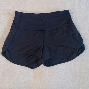 Black Lululemon shorts